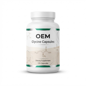 Cápsulas de Glicina OEM ODM 1000mg 120 Unidades a Granel Marca Privada - Product Image 1