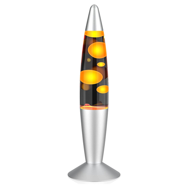 Classic Night Light Eco-Friendly Living Room Decor Convenient Multiple Styles Orange Lava Lamp