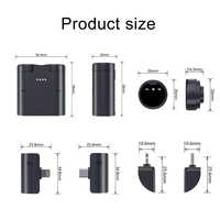 Microphone Lavalier Sans Fil Xowo S60 pour iPhone Android Connexion USB Type-C Design Léger Réduction du Bruit Professionnel