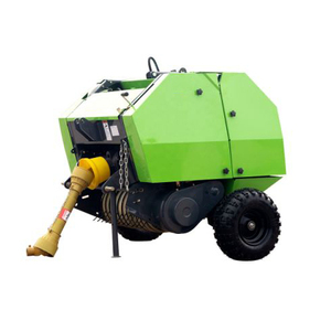 Tractor PTO driven round hay baler straw baler machine