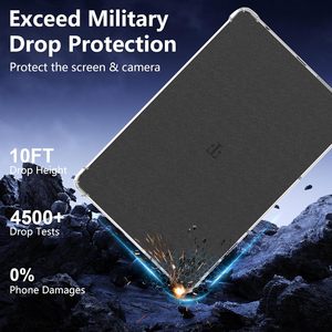 Custodia leggera in TPU trasparente anti-graffio e anti-urto per T-<span class=keywords><strong>Mobile</strong></span> REVVL Tab 2 da 10.1 pollici, compatibile con REVVL Tab 2 del 2025 - Product Image 5