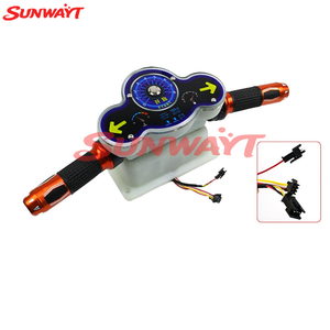 Pièces de machine d'arcade de course, simulateur de course de moto à monnayeur pour enfants, console de jeu vidéo, volant - Product Image 3