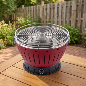 2026 Charcoal <b>BBQ</b> Grill, Portable Small <b>Camping</b> Grill, Tabletop Korean Barbecue Grill for Home Party and Outdoor Cooking - Product Image 1