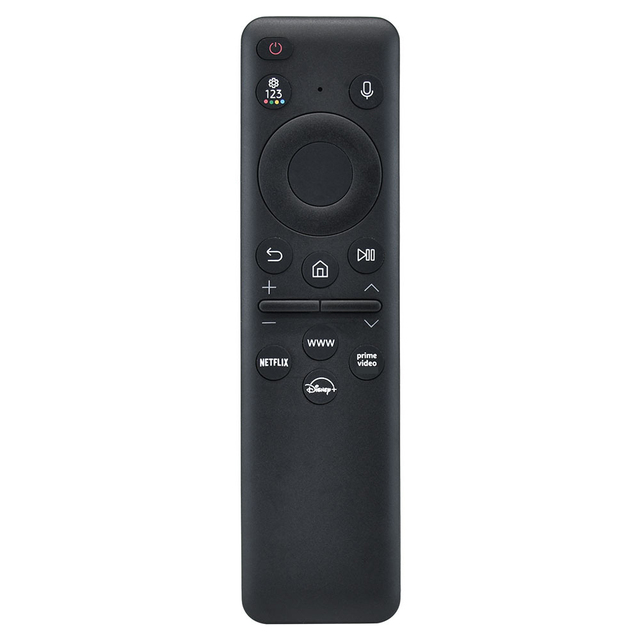HUAYU RM-S2600 V4 Solar Voice Replacement Solarcell TV Remote Control for Samsung Smart Qled LCD Led Television