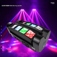 Barre professionnelle magique Led Cube faisceau tête mobile Disco DJ scène projecteur 8 yeux araignée lumière Laser