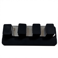 Organisateur de câbles de bureau magnétique pour câbles de données USB, fixation de câbles de souris, dispositif d'enroulement auto-adhésif sans couture