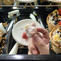 Venta al por mayor de tinas de helado de sabores mixtos: Mango, melocotón, fresa, Lima, chocolate (personalizable)