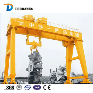 Thuyền nâng nhiệm vụ nặng nề rmg mg 30 tấn đôi dầm giàn cần cẩu lốp cao su di động cần cẩu Cab điều khiển từ xa - Product Image 6