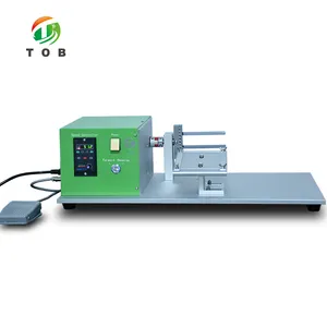 TOB Lab Manual Electrode Foil Winding For Lithium Battery Cell Making Machine