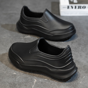 Nuovi Modelli di Sneakers Nere in Eva, Comode e Leggere <span class=keywords><strong>Scarpe</strong></span> <span class=keywords><strong>da</strong></span> Skateboard Slip-On <span class=keywords><strong>con</strong></span> Fodera in <span class=keywords><strong>Memory</strong></span> Foam e Rete per Passeggiate Primaverili - Product Image 2