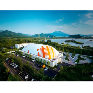 Factory Outlet Inflatable Dome Large Architecture Membrane School Sports Air Domes Tent Indoor Football <b>Playground</b> Sport Court - Product Image 3