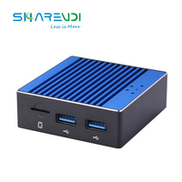 Hardware de Servidor VPN, Router y Firewall para Computadora en Red SHAREVDI con 2 Tarjetas de Red, Mini Dispositivo de Firewall sin Ventilador Pfsense