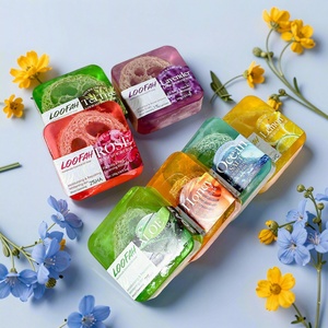 Savon à l'huile essentielle de lavande biologique, savon exfoliant naturel au loofah, savon de bain doux, élimination de l'acné, contrôle du sébum, hydratant - Product Image 6