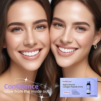 Complément beauté pour éclaircir et hydrater la peau, élasticité et éclat de la peau, antioxydant, boisson au collagène et aux peptides d'alpha-arbutine 7D