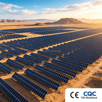 Panneau solaire photovoltaïque résidentiel distribué 720W, module photovoltaïque TOPCon bifacial à double verre et demi-cellules de qualité A