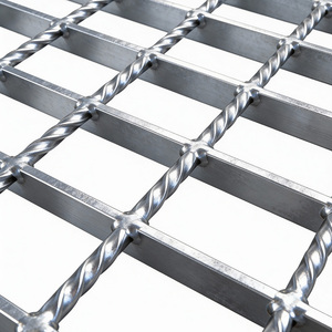 Grille en acier galvanisé perforé robuste, <span class=keywords><strong>plaque</strong></span> <span class=keywords><strong>de</strong></span> sol en métal soudé ou écran à trous carrés pour la construction - Product Image 3