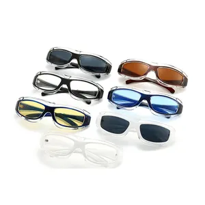 DL occhiali nuovi occhiali da sole vintage in plastica donna uomo designer tonalità personalizzate moda ciclismo guida occhiali da sole occhiali da sole