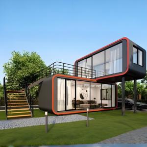 Villas préfabriquées de luxe modernes et élégantes à façade en verre Conteneur contemporain étanche modulaire à plusieurs étages pour <span class=keywords><strong>atelier</strong></span> de luxe - Product Image 6