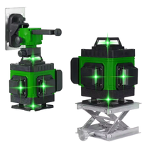 Niveau laser rotatif industriel autonivelant vert 360 degrés – Outil de nivellement laser