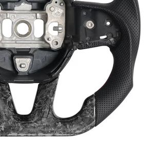 Volante Deportivo de Fibra de Carbono de Alta Calidad con LED para Dodge Charger Challenger SRT, Volante Personalizado, Accesorios para Automóviles - Product Image 3