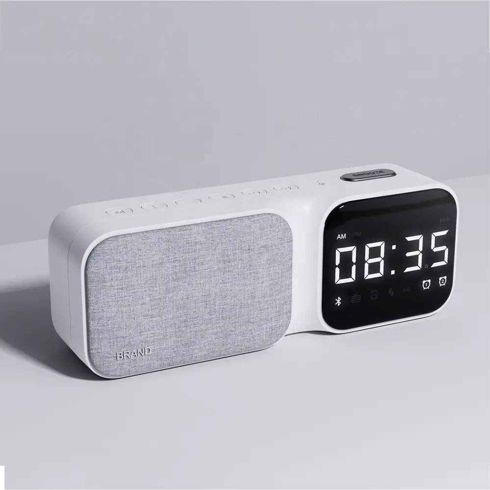 Wake up Sunrise Wecker Blue Tooth Sound Bar Lautsprecher Multifunktions-LED Digital Bluetooth Smart Lautsprecher mit Bildschirm batterie