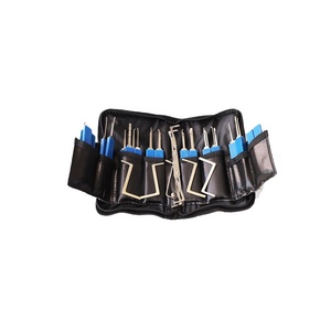 <span class=keywords><strong>Kit</strong></span> <span class=keywords><strong>de</strong></span> <span class=keywords><strong>crochetage</strong></span> universel en acier <span class=keywords><strong>de</strong></span> 17 pièces avec kits <span class=keywords><strong>de</strong></span> fixation et clés vierges pour outils <span class=keywords><strong>de</strong></span> formation des serruriers (logo personnalisé) - Product Image 1