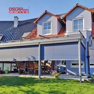 Stores à enroulement Zip Track à bas <span class=keywords><strong>prix</strong></span> pour extérieur, stores enrouleurs coupe-vent pour patio, balcon intégré, véranda, <span class=keywords><strong>terrasse</strong></span> - Product Image 1