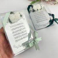 Cadeaux de Mariage Islamiques Personnalisés pour Invités, Faveurs avec Calligraphie Islamique Coranique Ayatul Kursi, pour Mariage et Baby Shower