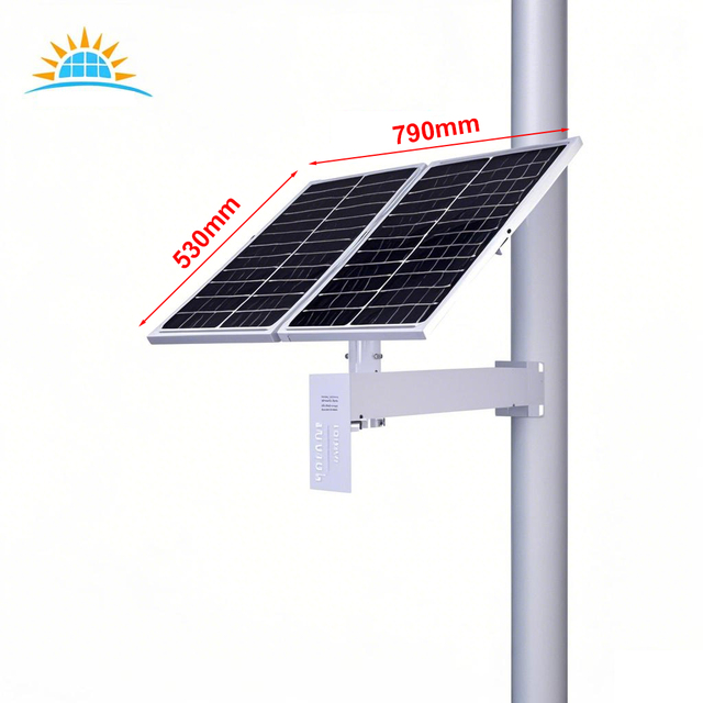 80W 40AH DC12V 5A for Solar Three Lens 4G Cctv Camera 12MP Bullet Wifi Security Solar System Auto Network 4g Camera
