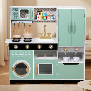 Ensemble de jouets de <span class=keywords><strong>cuisine</strong></span> miniature de <span class=keywords><strong>simulation</strong></span> pour enfants, exercices cognitifs pratiques en bois, fabrication directe d'usine Qiaike - Product Image 6