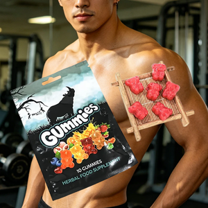 Bonbons Gommeux Naturels aux Herbes pour la Performance Masculine, Soutien à la Vitalité et au Désir Masculin, Sachet Portable Personnalisable OEM - Product Image 3
