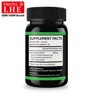 Cápsulas de Saw Palmetto para Mujeres y Hombres, Suplemento para la Caída del Cabello, Extracto de Apoyo y Píldoras para la Micción, Extracto de Saw Palmetto - Product Image 3