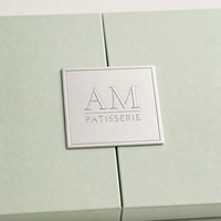Boîte Cadeau de Luxe pour Macarons Français, Boîte Rigide en Papier avec Fermeture Magnétique Personnalisée, Insert de Qualité Alimentaire, Laminage Brillant, UV, Écologique