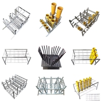 Supports en acier pour feux d'artifice de 1,2 à 2 pouces, 15 coups, outil pour feux d'artifice, coquille de feu d'artifice de 4 pouces