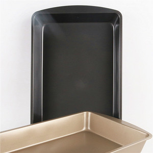 Thép Carbon Hình Chữ Nhật Không Dính Nướng Khay Tấm Bánh Nướng Pan Bánh Khuôn Nhà Bếp Nhà Nướng Khay - Product Image 6