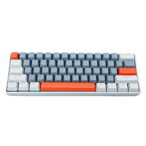 <span class=keywords><strong>Teclado</strong></span> Mecánico para Juegos Personalizado con Interruptores Azules, Rojos y Marrones, Diseño en Español y Portugués, Portátil, <span class=keywords><strong>60</strong></span>%, con Retroiluminación RGB - Product Image 1