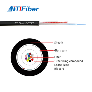 <span class=keywords><strong>Câble</strong></span> de descente FTTH TTI Fiber GJYFXY 1 cœur intérieur/extérieur <span class=keywords><strong>100M</strong></span> 1000M G657A1 <span class=keywords><strong>Prix</strong></span> - Product Image 2