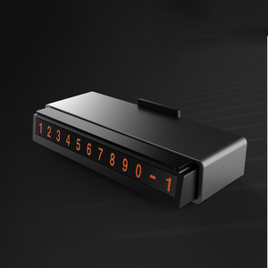 Auto di Parcheggio Numero di Telefono Piastra Piastra della Scheda di Auto Numero di Telefono con Magnetico Numeri - Product Image 6