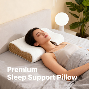 <span class=keywords><strong>Oreiller</strong></span> ergonomique en mousse à mémoire de forme de haute qualité, design moderne, <span class=keywords><strong>anti</strong></span>-<span class=keywords><strong>allergique</strong></span>, sans formaldéhyde, soutien du cou pour un sommeil sain, chambres à coucher - Product Image 1