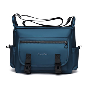 Wholesale Men's <b>Chest</b> Bag Waterproof Oxford Casual Business College Student Crossbody Fashion Messenger Bag - Product Image 1