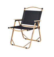 Chaise pliante portable Kermit en aluminium et tissu Oxford, logo personnalisé, pour camping, pêche, loisirs, plage, patio, 51x50x78cm