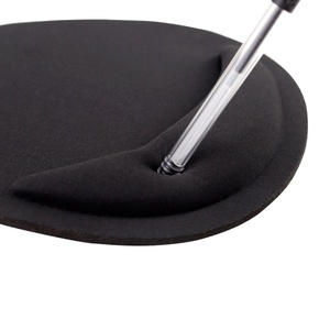 Custom Black Wrist Rest Cushion EVA Ergonomic Mousepad Custom Small Round Mouse Pad with Wrist for Home <b>Office</b> <b>Computer</b> Laptop - Product Image 3