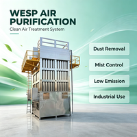 Precipitador Electrostático Húmedo (WESP) Vertical ESP para Sistema de Tratamiento de Gases Residuales de Hornos de Recocido de Laminadores en Frío