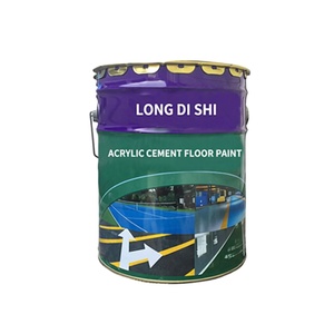สีเคลือบพื้นอะคริลิกอีพ็อกซี่เรซิ่นชนิดน้ำยี่ห้อ Longdian เหมาะสำหรับใช้ภายในและภายนอกอาคาร โรงงาน โกดัง สีเคลือบพื้นชนิดน้ำ - Product Image 1