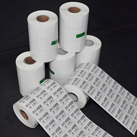 Rouleaux de papier thermique 65GSM ou 48GSM avec une taille de 80mm x 80mm Super White Paper pour l'impression d'images sombres
