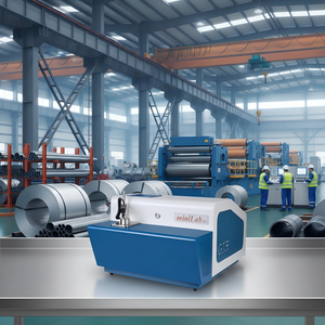 Le spectromètre à lecture directe GNR S1 de fabrication italienne est utilisé pour tester différents types d'acier dans les usines métallurgiques - Product Image 1