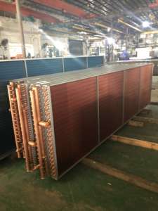 Anti-corrosion <strong>Copper</strong> <strong>Tubes</strong> <strong>Aluminum</strong> <strong>Fins</strong> <strong>Copper</strong> Epoxy Coating <strong>Cooling</strong> <strong>Coil</strong> - Product Image 3