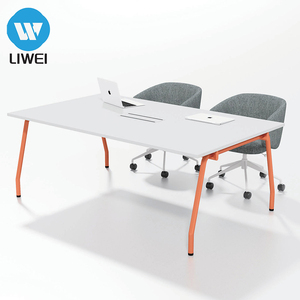 LIWEI - Juego de Escritorio de Oficina Modular de Madera Profesional y Mesa de Conferencias de Lujo con Diseño Ecológico para Salas de Reuniones Modernas - Product Image 4