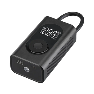 Taşınabilir 12V dijital akıllı lastik şişirme ABS elektrikli hava aracı araba arabalar için lastik pompası kompresör bisikletler diğer lastikler - Product Image 4