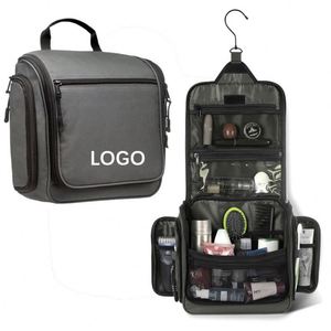 New Large-Capacity Waterproof Zipper Nylon Hanging for Bag | Portable Cosmetic Bag Wet-Dry Separation | Unisex <b>Travel</b> <b>Wash</b> - Product Image 1
